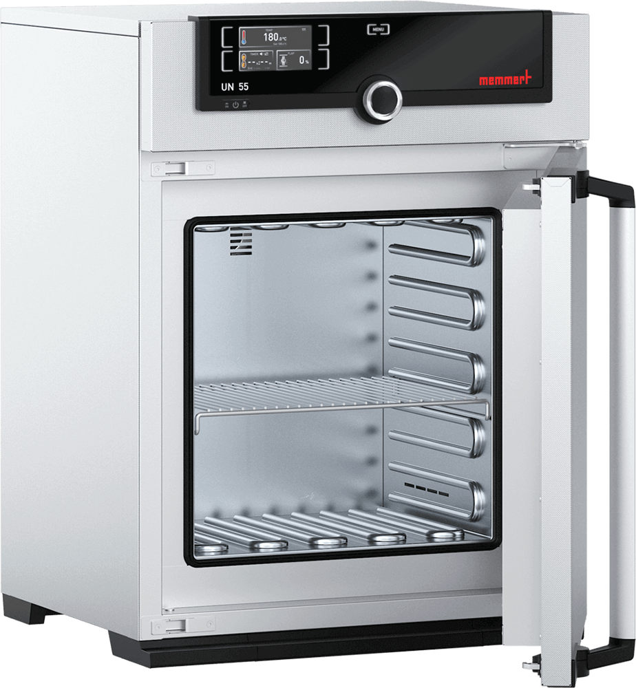 ตู้อบลมร้อน (Hot air oven) รุ่น UN55, แบบไม่มีพัดลม,ขนาดความจุ 53 ลิตร, ยี่ห้อ Memmert UN55
