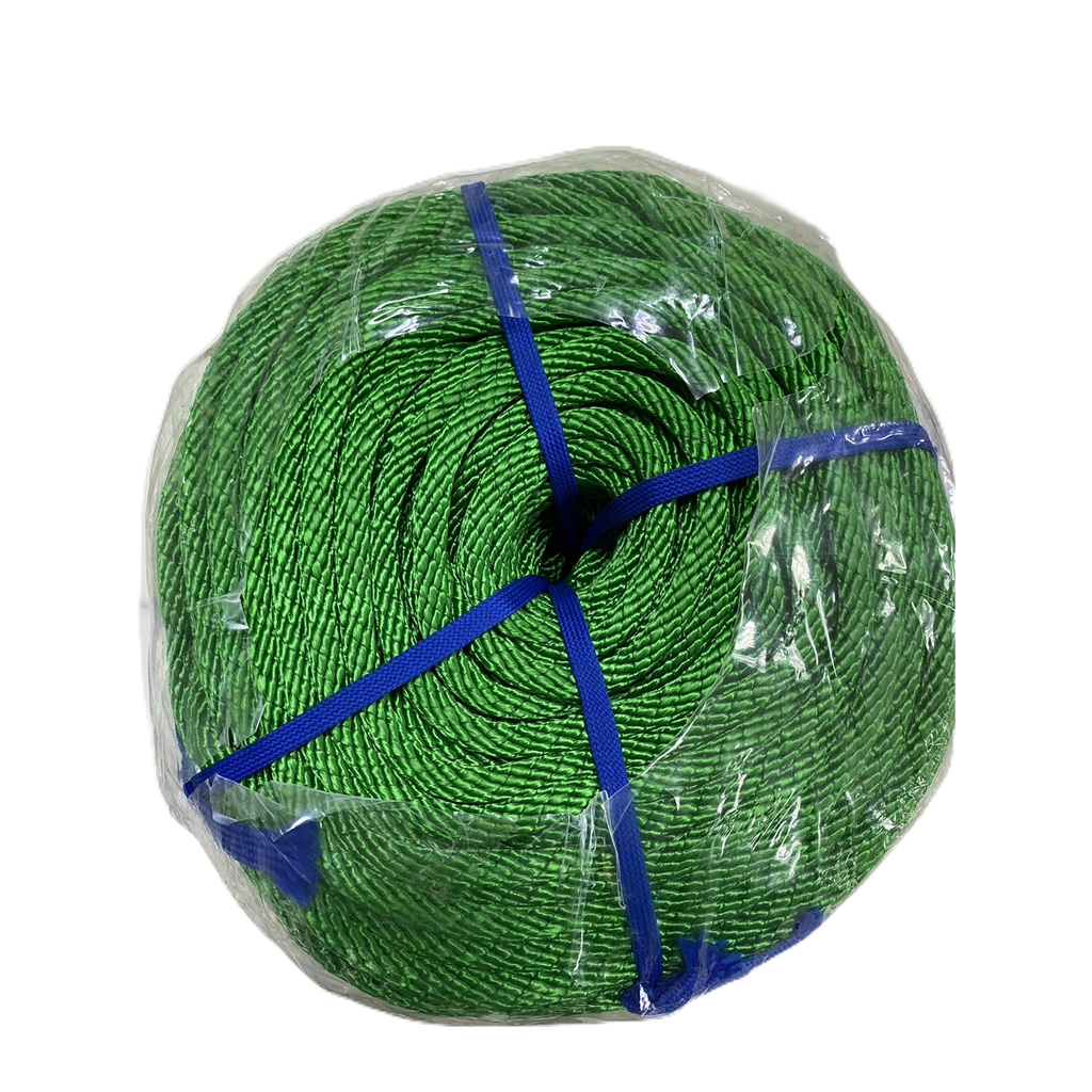 เชือกโพลีทอกลม (ราคารวมแวท) ขนาด 6 มิล 8 มิล เชือกอเนกประสงค์