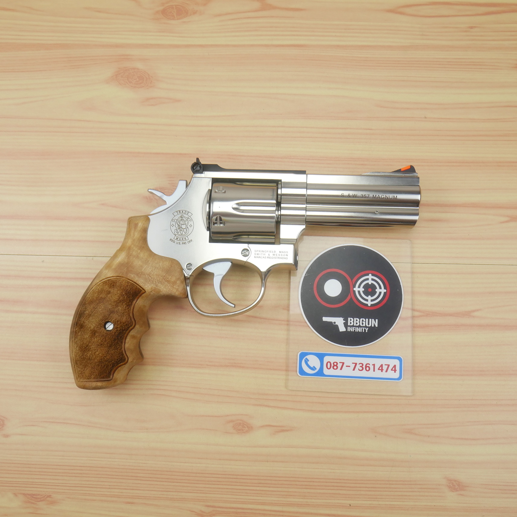 บีบีกัน ลูกโม่ 3.5 นิ้ว ARES Revolver 3.5" Model ระบบแก๊ส Co2 BB GUN