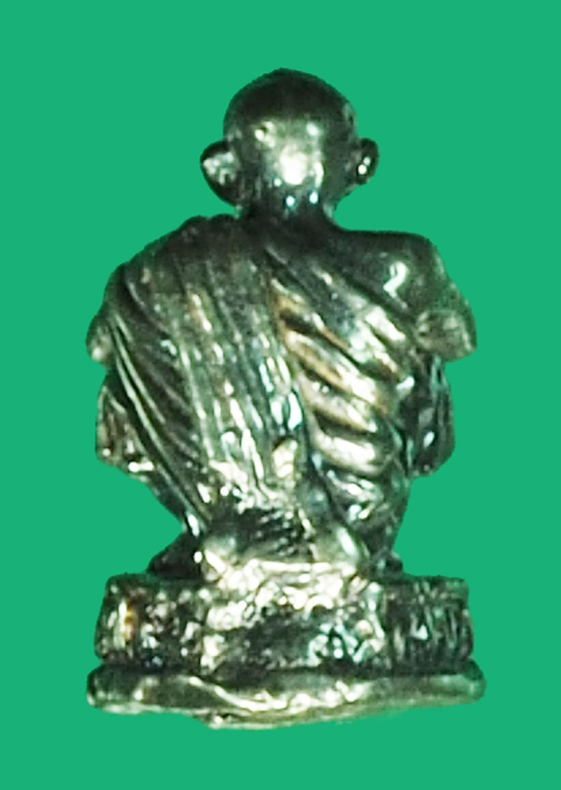 *37874 รูปหล่อจิ๋ว หลวงพ่อคูณ ว้ดบ้านไร่ นครราชสีมา เนื้อเงิน พร้อมกล่องเดิม 38