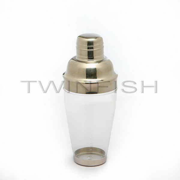 ASSK-300 ขวดผสมคอกเทลสเตนเลสและอคิลิคใส 300 มล.