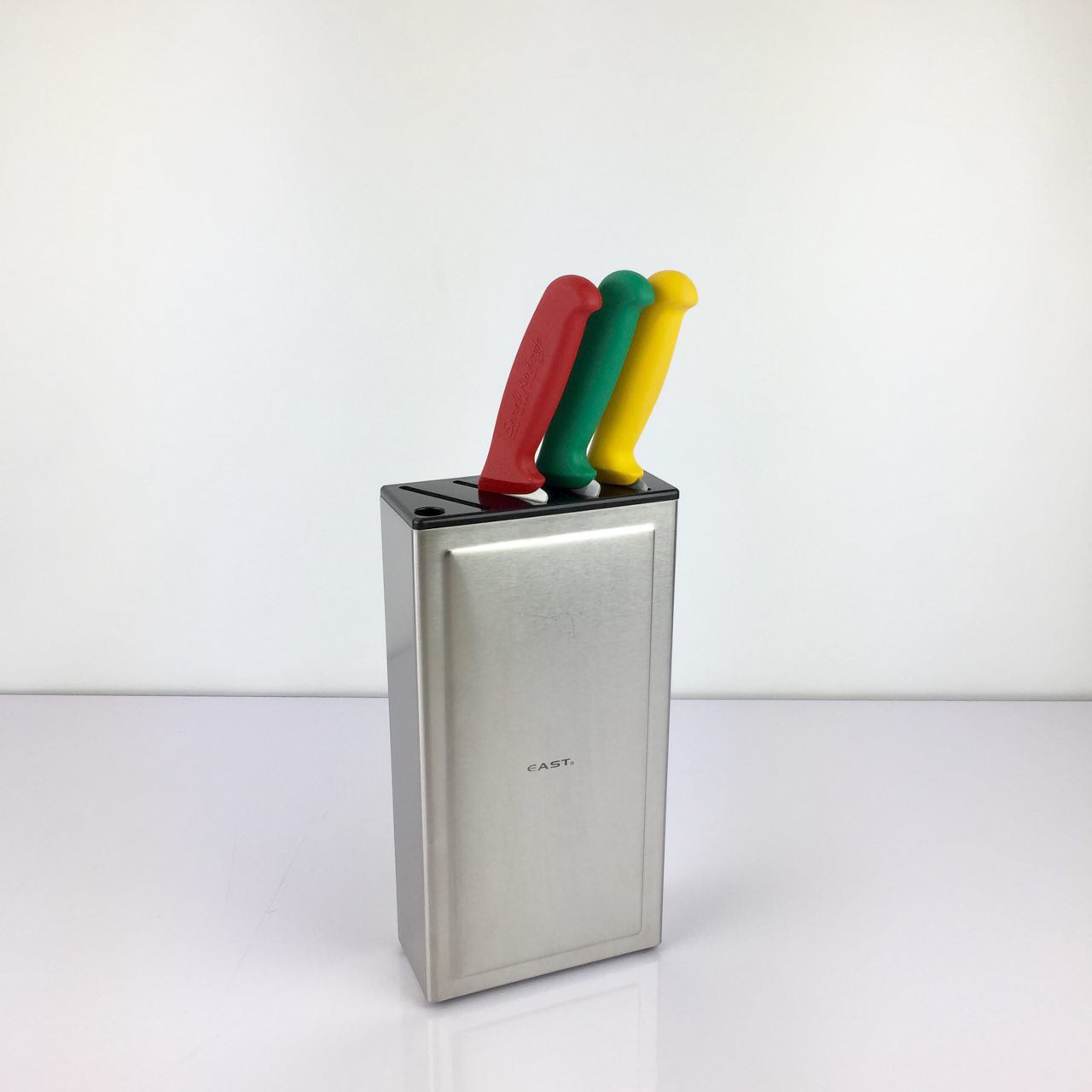 KB-1BK กล่องสเตนเลสเก็บมีด ฝาสีดำ