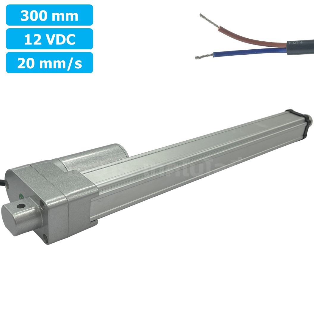 CLB 12VDC มอเตอร์ก้านชัก มอเตอร์แกนชัก ระยะชัก 50-500mm 20mm/s 700N Electric Linear Actuator Low Noise เสียงรบกวนน้อย พัตเตอร์ไฟฟ้า Putter