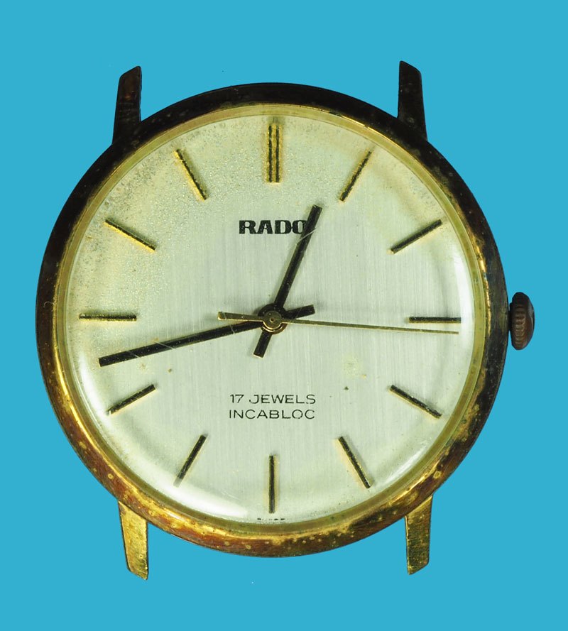 *40415 นาฬิกา ยี่ห้อราโด RADO สภาพไม่มีสาย ออโตเมติกส์ เขย่าเครื่องยังเดิน สภาพต้องล้างเครื่องใหม่ 17