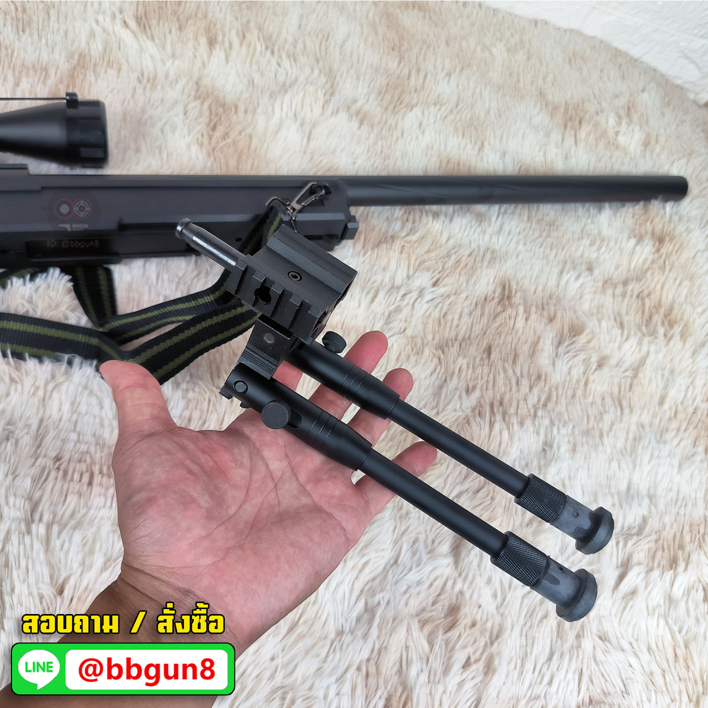 WELL MB05 AWM APS2 Upgraded Version Sniper Rifle (Black) ครบเซตพร้อมเล่น