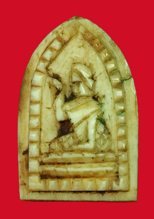 *35087 พระแกะพระพุทธหลังนางกวัก หลวงพ่อกัน วัดเขาแก้ว นครสวรรค์ 12