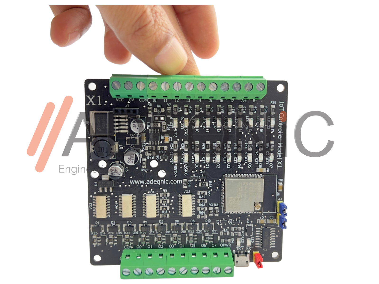IoT Controller X1.[Wi-fi] - อุปกรณ์ควบคุมการเชื่อมต่อ IoT Model X1.,Antenna Booster