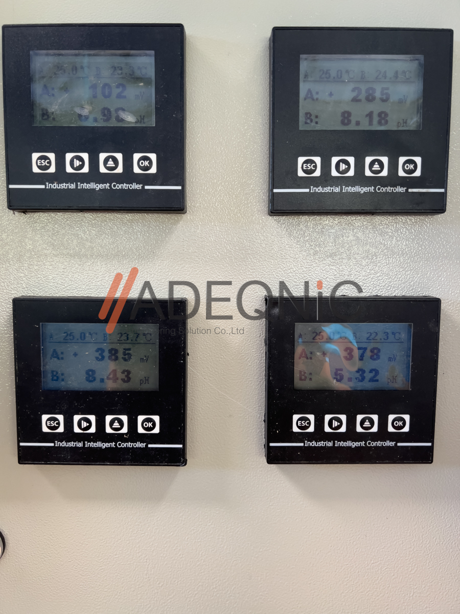 การติดตั้งระบบควบคุมการเลี้ยงปลานิล ระบบไบโอฟลอค (Biofloc) รุ่น E1-CH4-LK64MR-CONTROL ใช้งานร่วมกับ Adeqnic IoT Platform