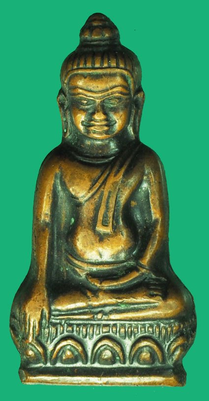 *37346 พระหูยาน วัดราชบพิตร ปี 2512 กรุงเทพ (หูยาน จปร.ปืนแตก ) เนื้อทองแดง 18