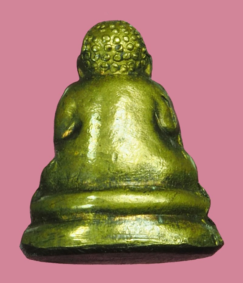 *40271 พระปั้มพระสังกัจจายณ์ วัดสังกัจจายณ์ กรุงเทพ เนื้อทองเหลือง ไม่ตอกโค๊ต 8