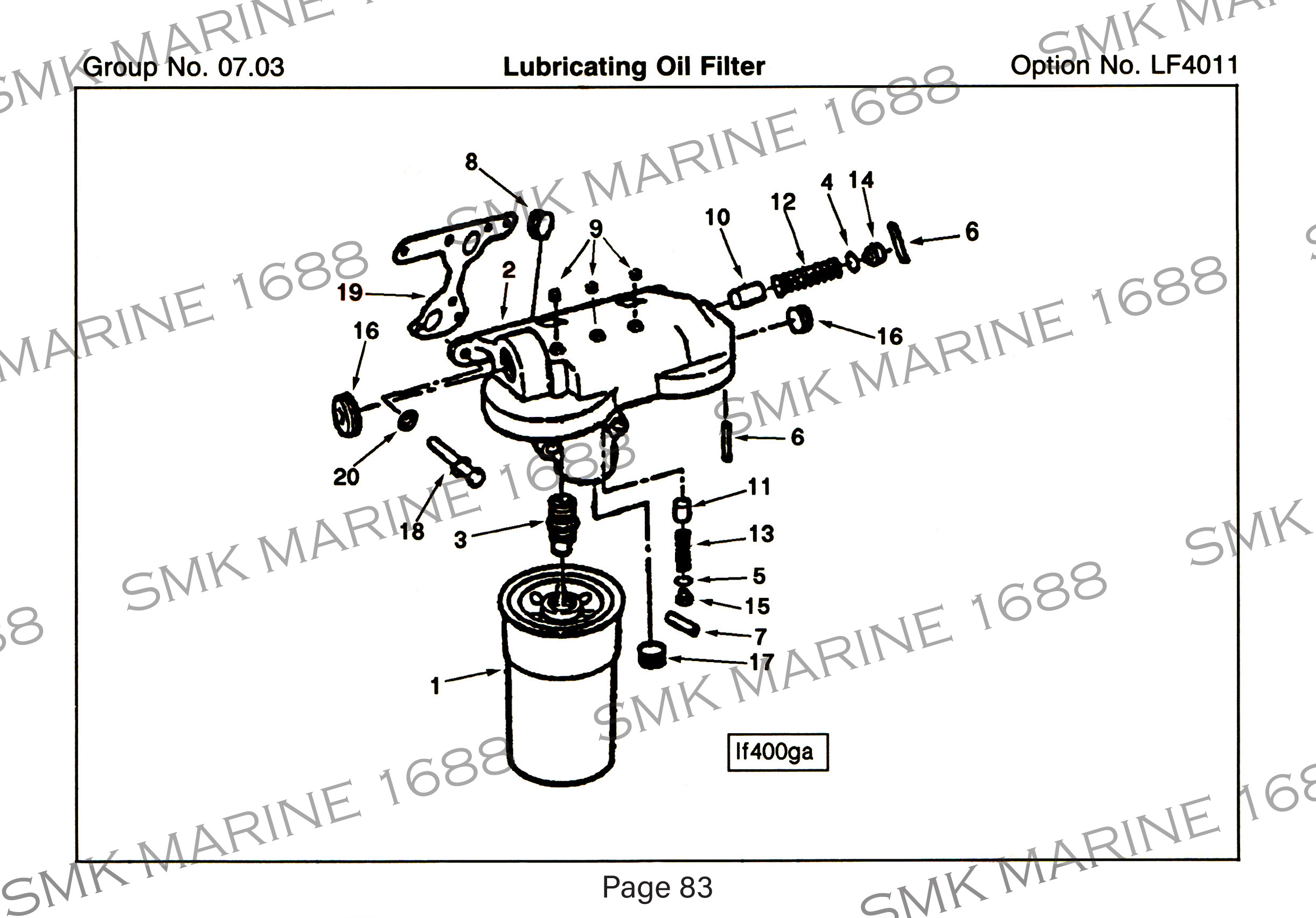 Lubricant Filter / ไส้กรองน้ำมันเครื่อง LF670