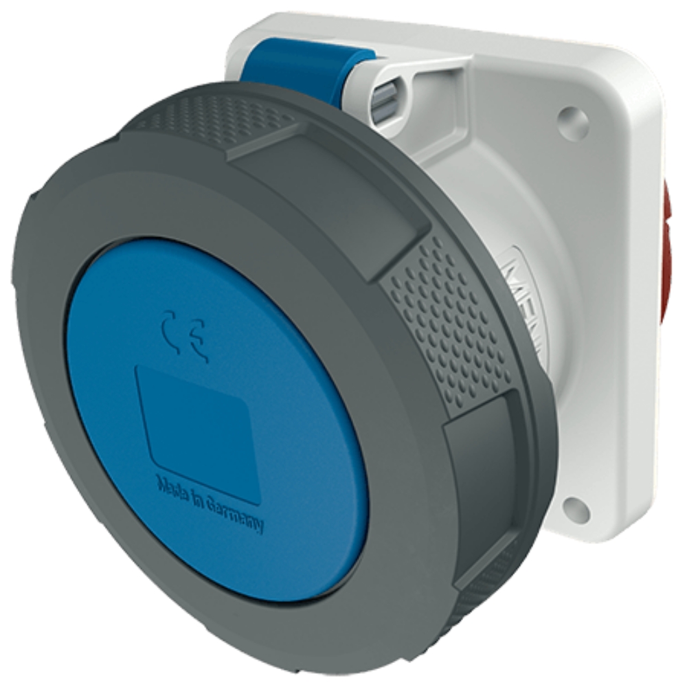 1264A MENNEKES ปลั๊กตัวเมียฝังตรง (2P+E) 63A 230V IP67
