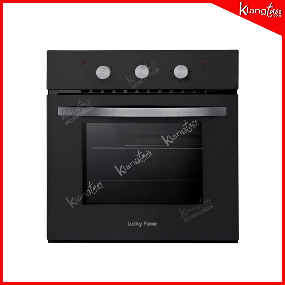 LUCKY FLAME เตาอบไฟฟ้า 5 ฟังก์ชั่นการทำงาน (สีดำ) รุ่น EMV-565 Multifunction Electric Ove