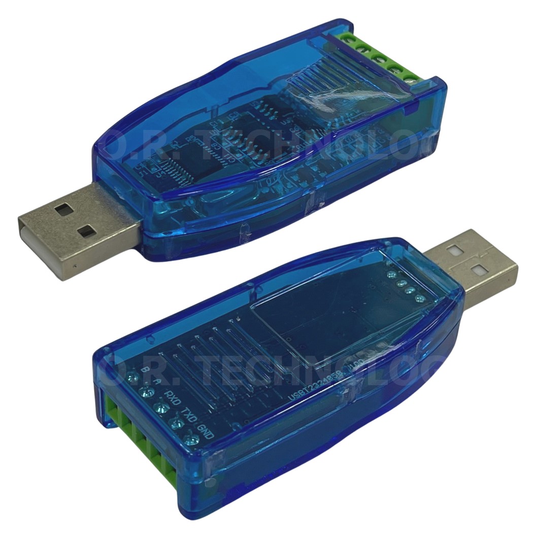 IB039 ตัวแปลง USB To RS232 RS485 Converter CH340 Isolated Industrial Grade USB to RS232 RS485 Communication Module 5V Serial Port Line Converter TVS Protection USB-RS232 RS485