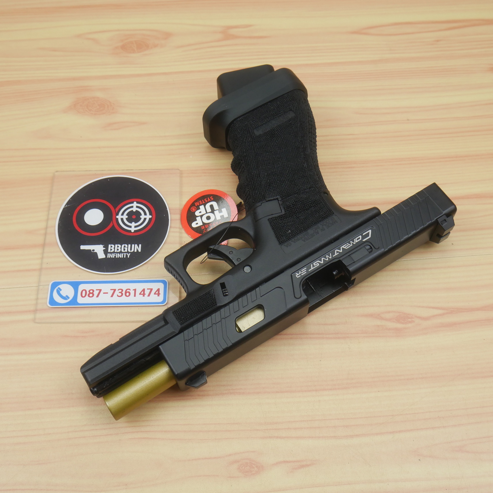 บีบีกันอัดแก๊ส Double Bell 769Z - Glock 17 TTI Combat Master BB GUN