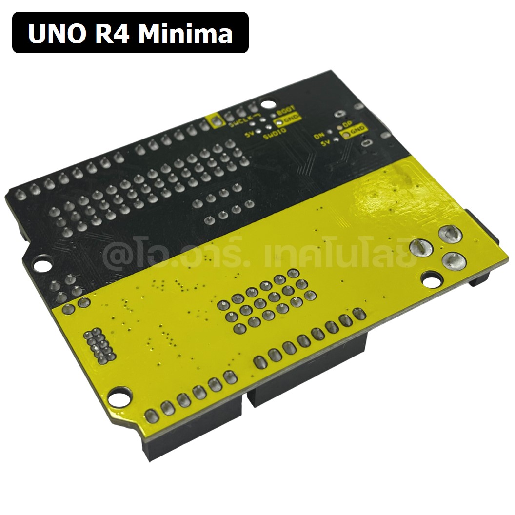 บอร์ดอาร์ดูโน่ Arduino UNO R4 Minima Chinese Version (Black Edition)