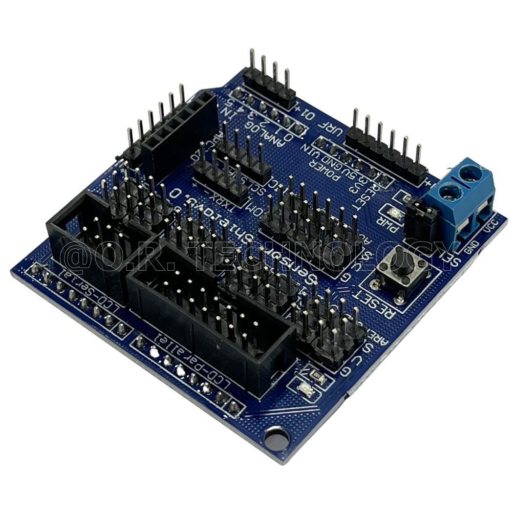 (1ชิ้น) AA030 บอร์ดขยายขา บอร์ดเสริม V5.0 Sensor Shield for Arduino UNO R3 Expansion Board
