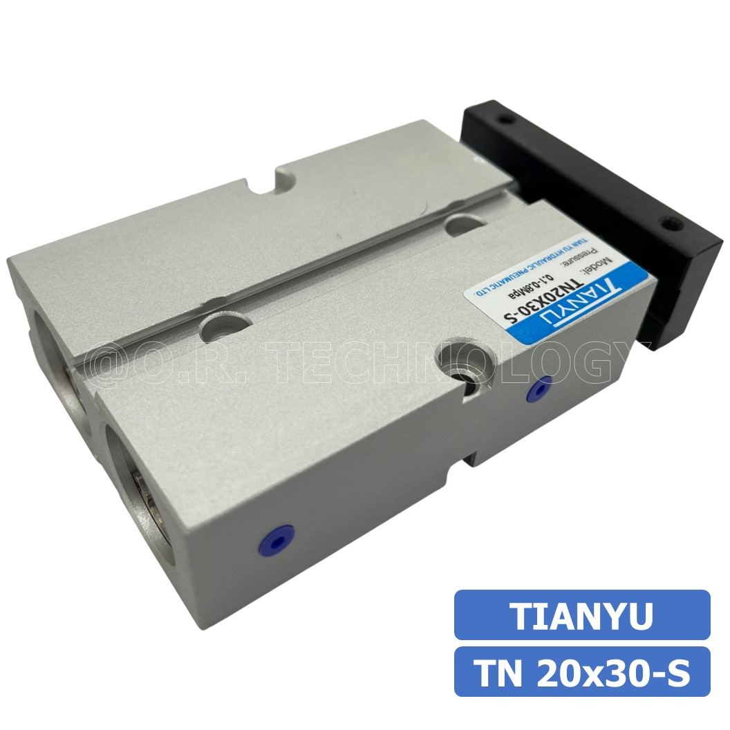 (1ชิ้น) TN 20x30-S กระบอกลม แบบแกนคู่ กระบอกลมคอมแพ็ค 2 แกน Twin-Rod Cylinder compact Double-shaft Air Pneumatic