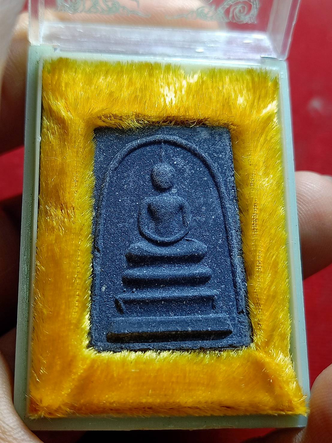 พระสมเด็จ ผงใบลาน รุ่นเพ็ญพุธ อธิบดี วัดสุทัศนเทพวราราม กรุงเทพฯ ปี 2531 พร้อมกล่อง (SKU-06127)