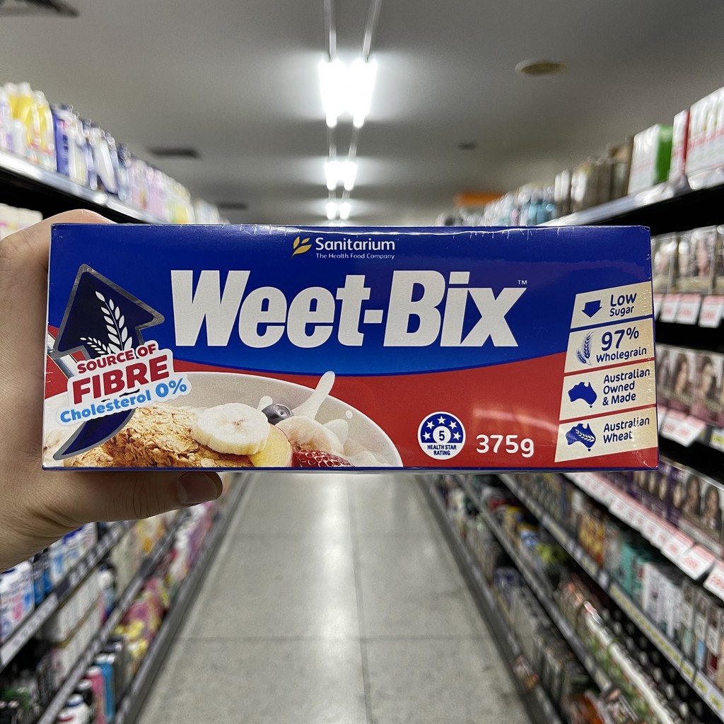 แซนนิทาเรียม วีทบิกซ์ ธัญพืชอบกรอบ รสออริจินอล 375 กรัม Sanitarium Weet Bix Original 375 g.