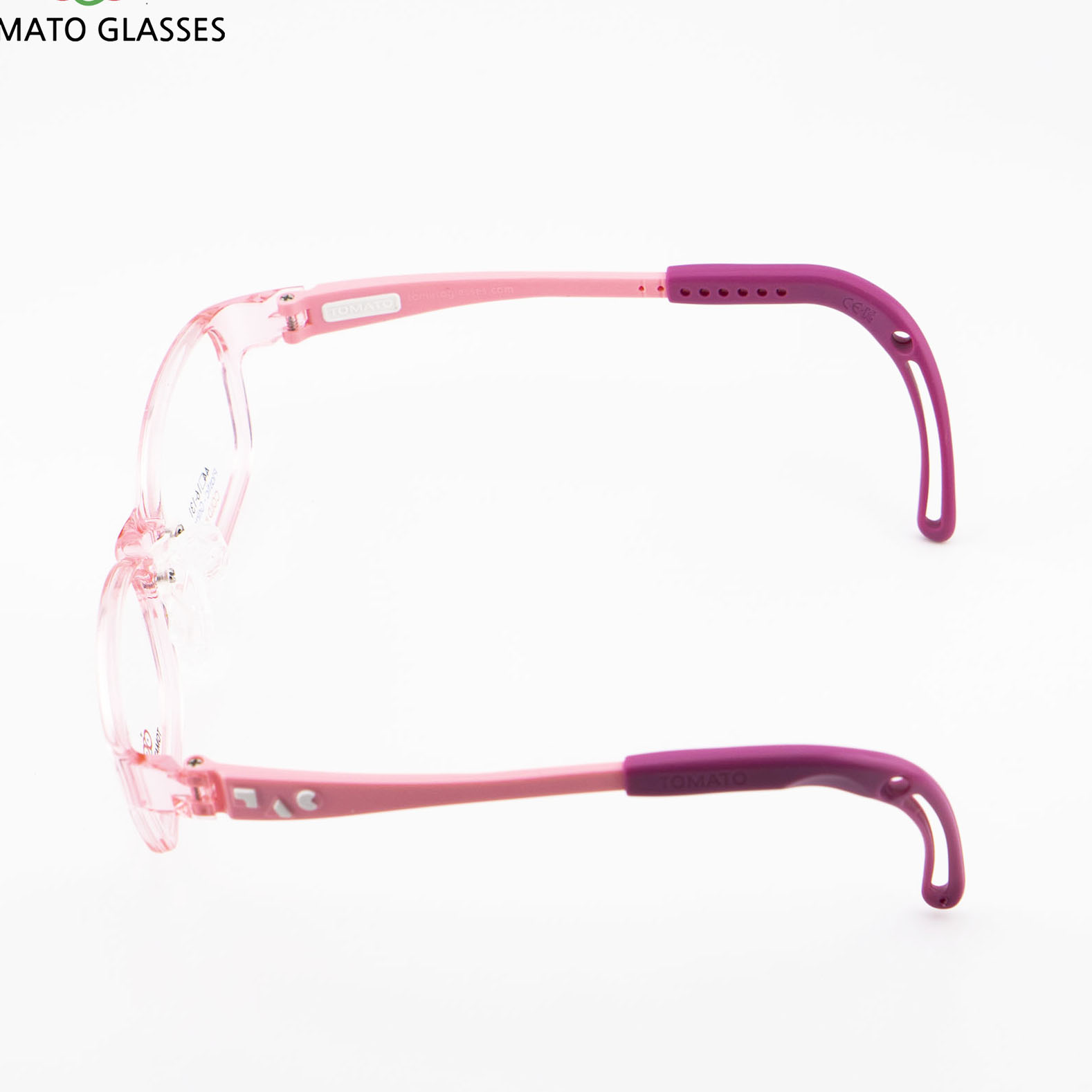 กรอบแว่นเด็ก Tomato Glasses รุ่น TKCC Pink size 44