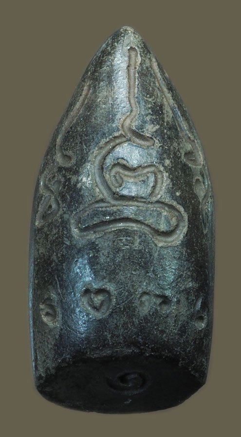 ขายแล้ว*40442 พระกริ่งวัดประดู่ อยุธยา เนื้อดินผสมผงใบลาน 9.1