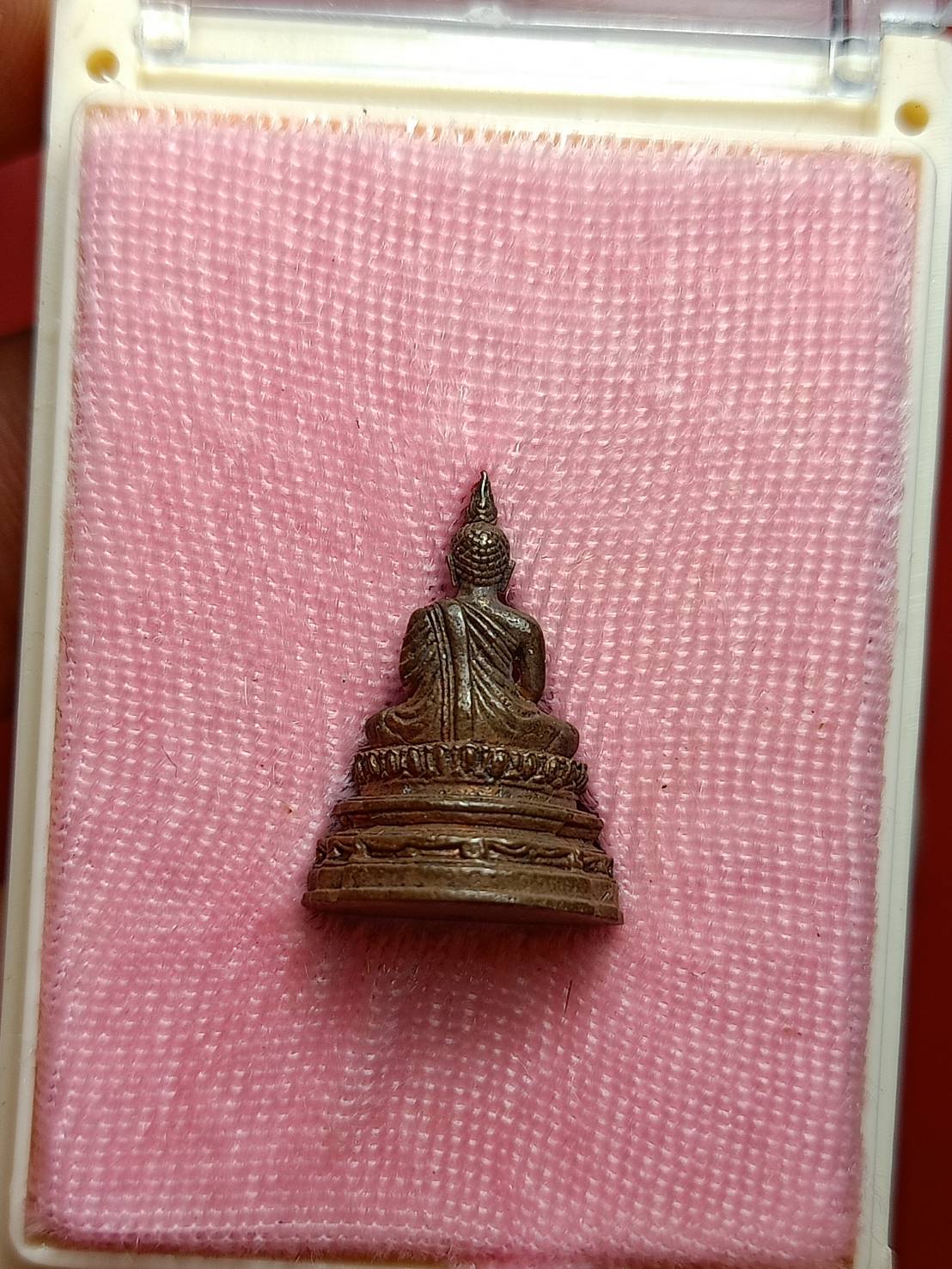 พระชัยวัฒน์พระพุทธอังคีรส วัดราชบพิธสถิตมหาสีมาราม กทม. ปี 2555 พร้อมกล่อง (SKU-10160)