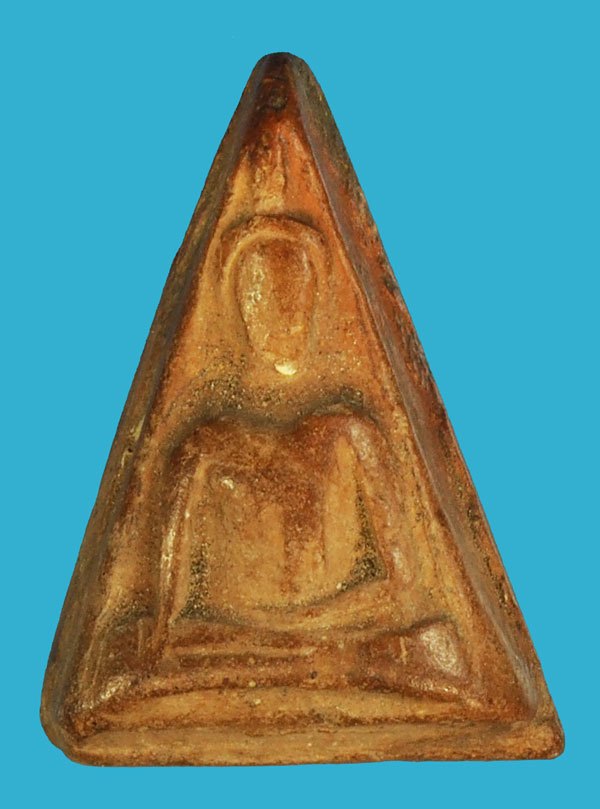 *37706 พระนางพญา หลวงปุ่โต๊ะ วัดประดู่ฉิมพลี ปี 2472 เนื้อดิน 9.1