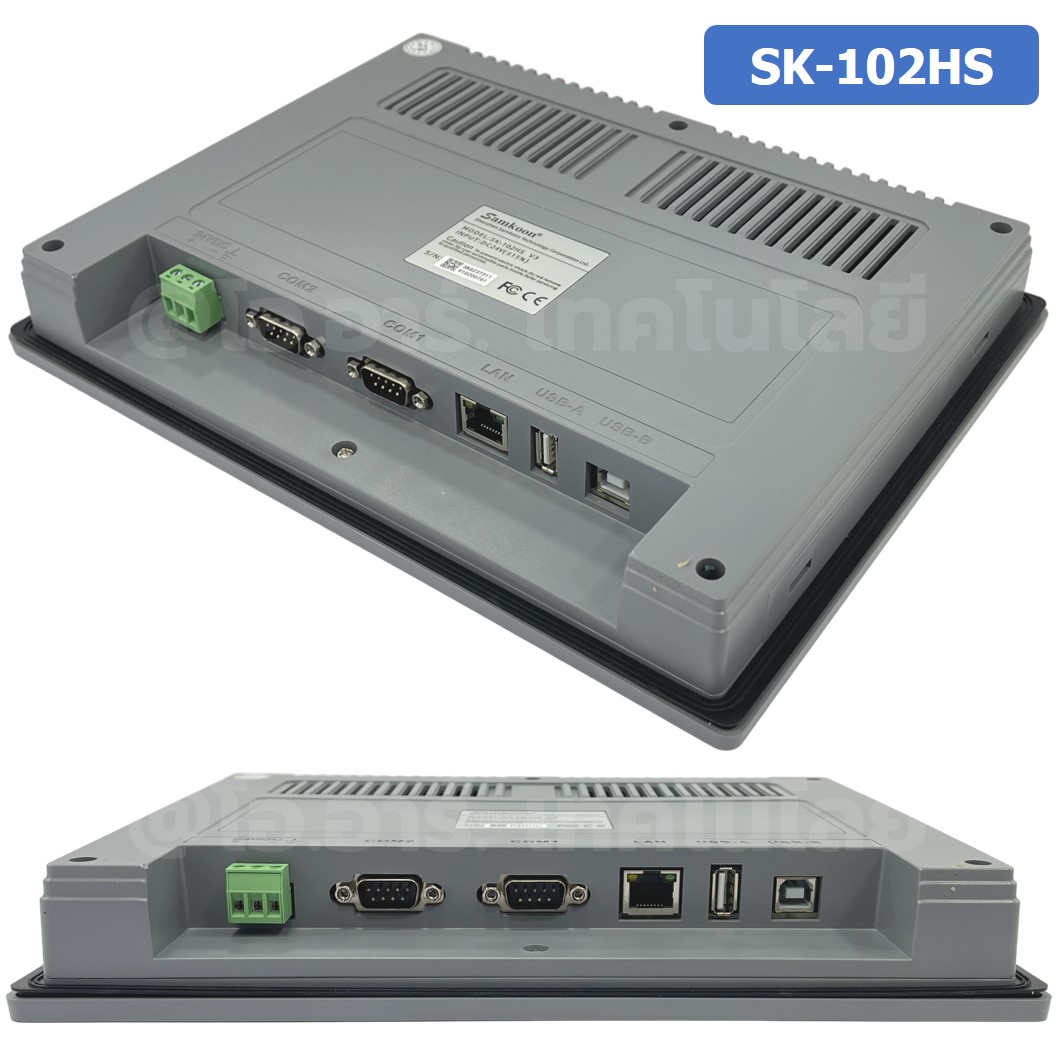 SAMKOON HMI SK-102HS V3 จอทัชสกรีน 10.2" HMI Touch Screen 10.2" รองรับ Ethernet (Human Machine Interface)