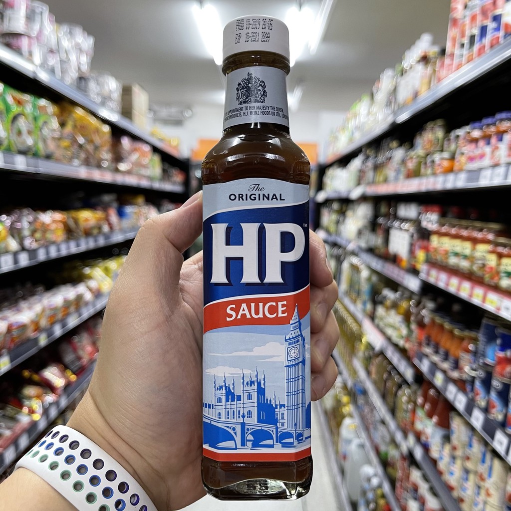 เอช พี ซอสเปรี้ยว 255 กรัม HP Sauce 255 g.