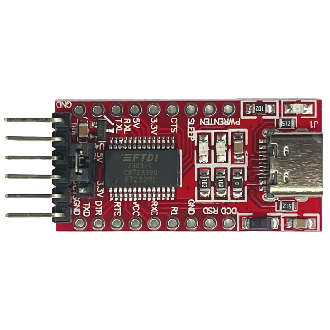 AA106-Type C โมดูลแปลงสัญญาณ FT232RL FTDI USB To Serial Adapter Module USB TO TTL Serial Download Cable For Arduino
