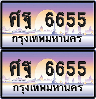 ทะเบียน 6655 ป้ายประมูล - ศฐ 6655 ทะเบียนเลขคู่ (6)