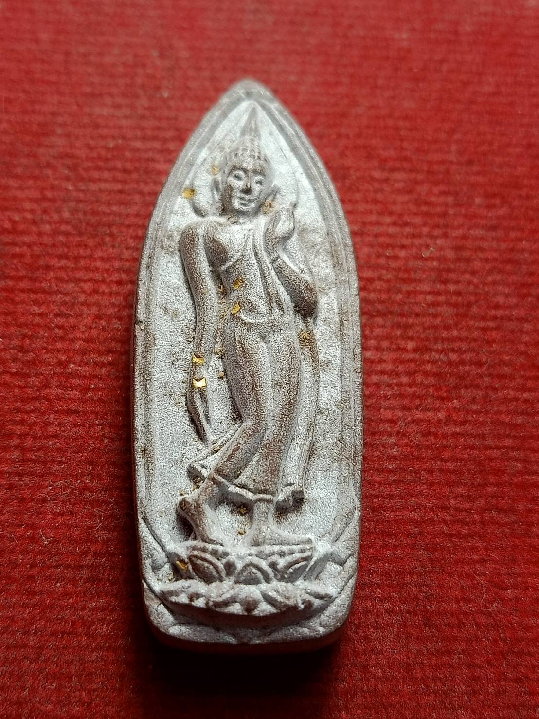 พระสิวลีหลวงปู่บุดดา ถาวโร หลังรูปเหมือน วัดกลางชูศรีเจริญสุข จ.สิงห์บุรี (SKU-13257)