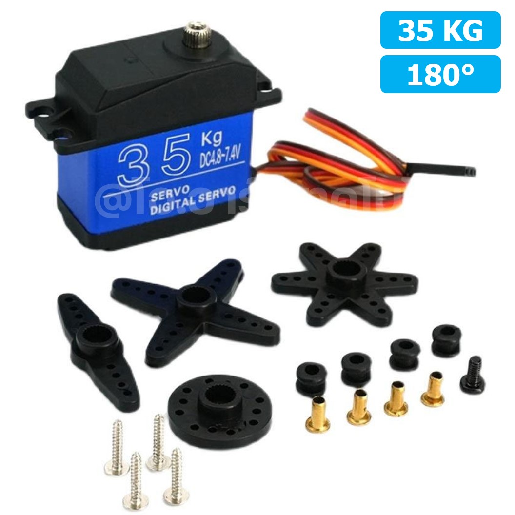 เซอร์โวมอเตอร์ 20/25/30/35/60kg 180/270องศา Digital Servo 20/25/30/35/60kg เซอร์โว