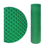ตาข่ายพลาสติกหรือตาข่ายพีวีซีหกเหลี่ยม ตา 9 มม. 90 ซม.x10 เมตร pvc (ราคารวมแวท)