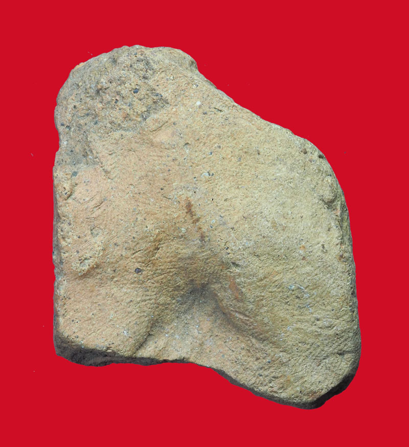 *32019 พระหัวใจกำแพง สุโขทัย เนื้อดิน เก่า 13