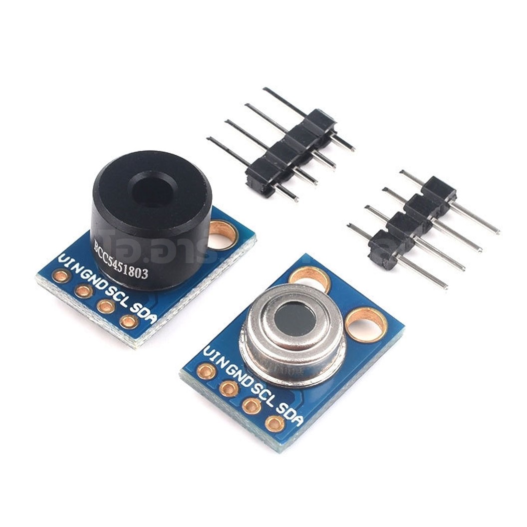 GY-906 BAA/BCC/DCI เซนเซอร์วัดอุณหภูมิแบบอินฟาเรดไร้การสัมผัส Infrared Temperature Sensor Module MLX90614ESF ระยะวัด 5/10/50cm