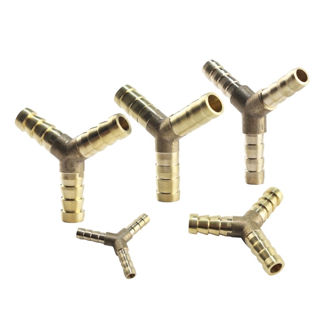 BT-PU/PY/PT/4P หางปลาไหลทองเหลือง 2ทาง/3ทาง/4ทาง 2/3/4Way Union Brass Hose Tail Air fitting ข้อต่อลมทองเหลือง Barb tails Connector