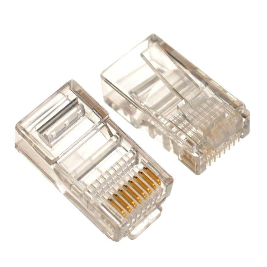 LINK US-1001 CAT 5E RJ45 หัวแลนตัวผู้ ร่น US-1001 (1 แพ็ค 10 หัว)