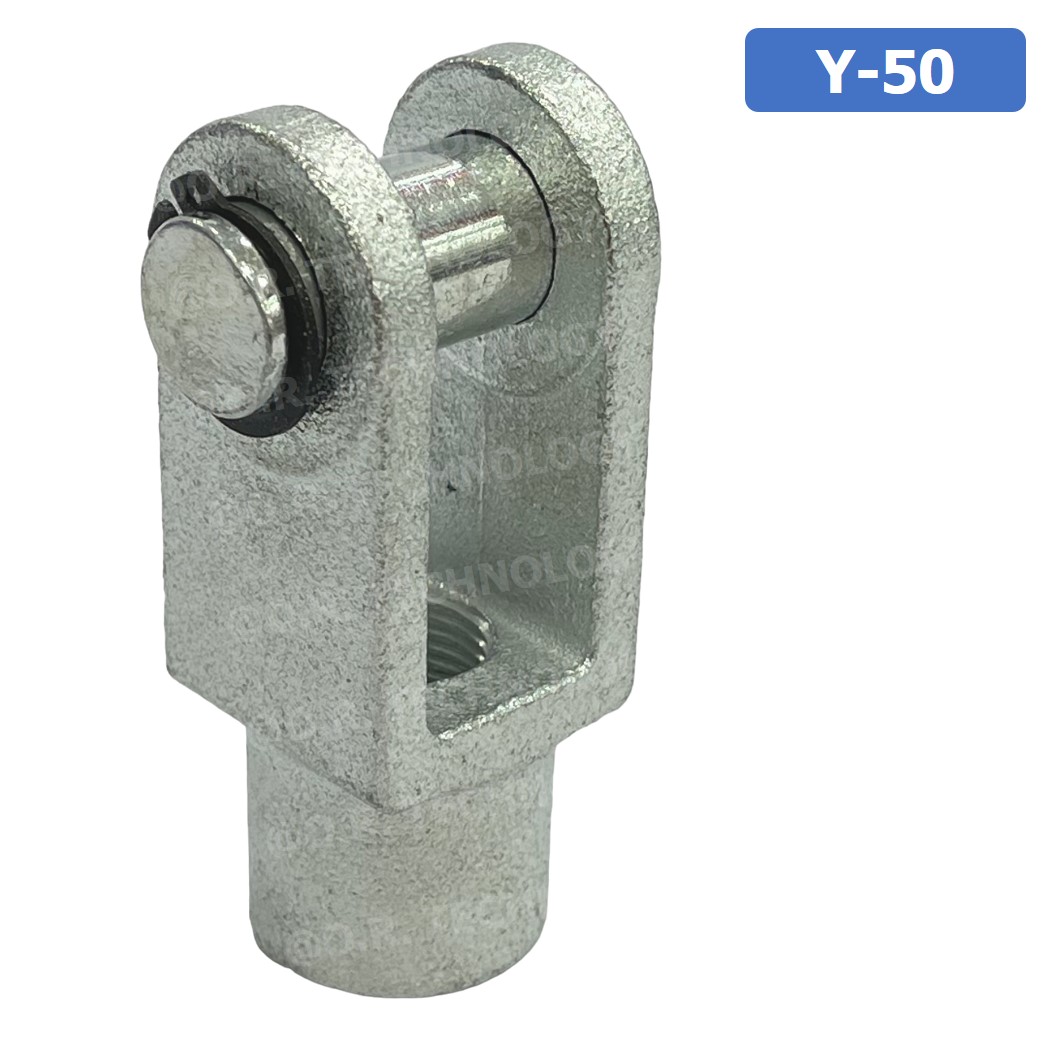 (1ชิ้น) Y-50 ตัวยึดแกนกระบอกลม ตัว Y Support Y-Joint Air Cylinder สำหรับกระบอกลม SC50 ขายึดกระบอกลม ขายึด ตัวยึด กระบอกลม
