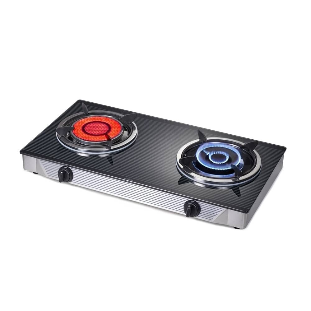 เตาผสมชนิดตั้งโต๊ะ MEX PC6892IG ฝาท๊อปกระจกคุณภาพสูง Tempered glass ดีไซน์สวย.