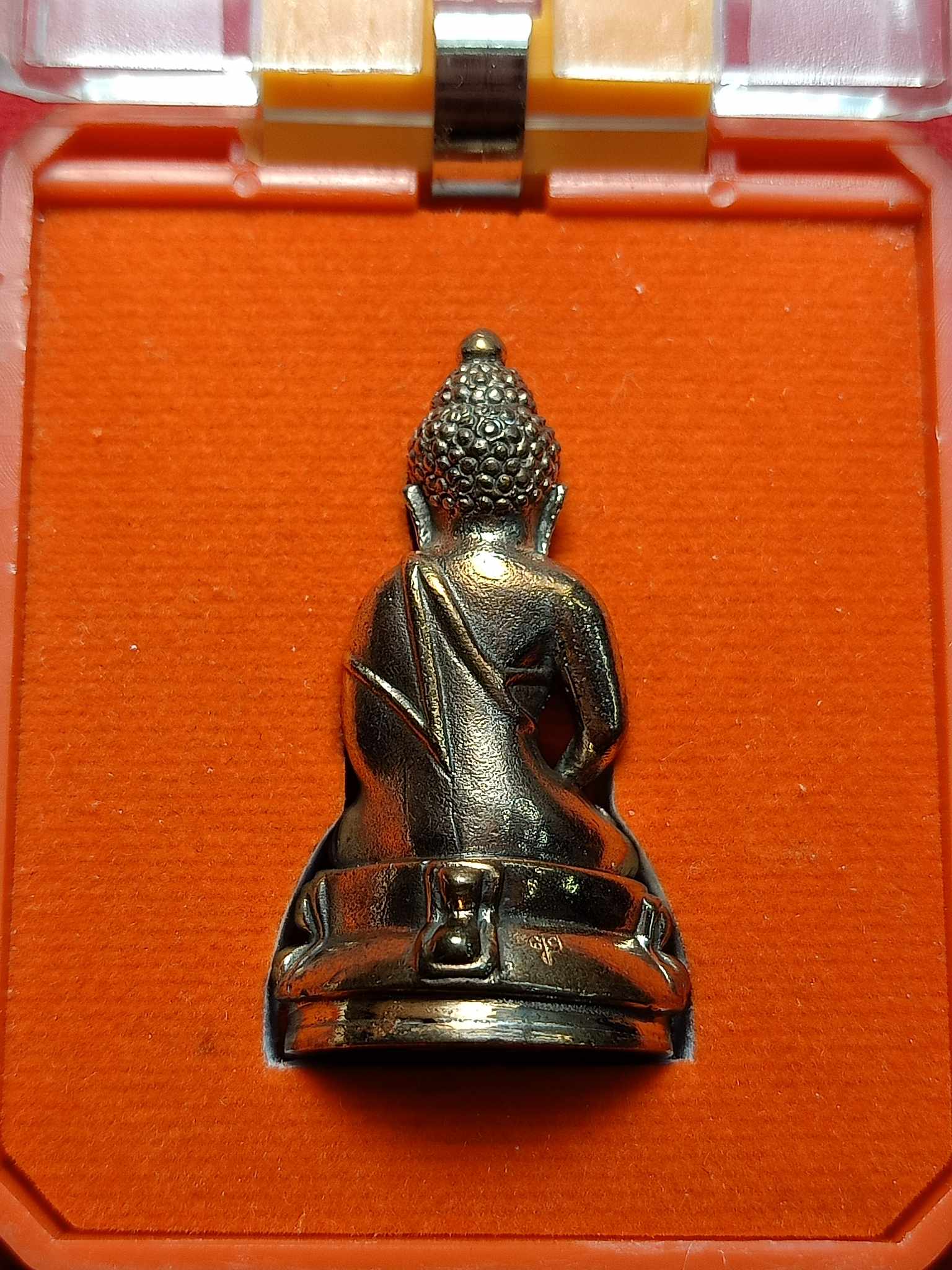 พระกริ่งฉลองอายุวัฒนมงคล 90 ปี พระเทพสารเวที (บุญยนต์ ปุญฺญาคโม) วัดบวร กทม. ปี 2557 พร้อมกล่อง (SKU-03002)