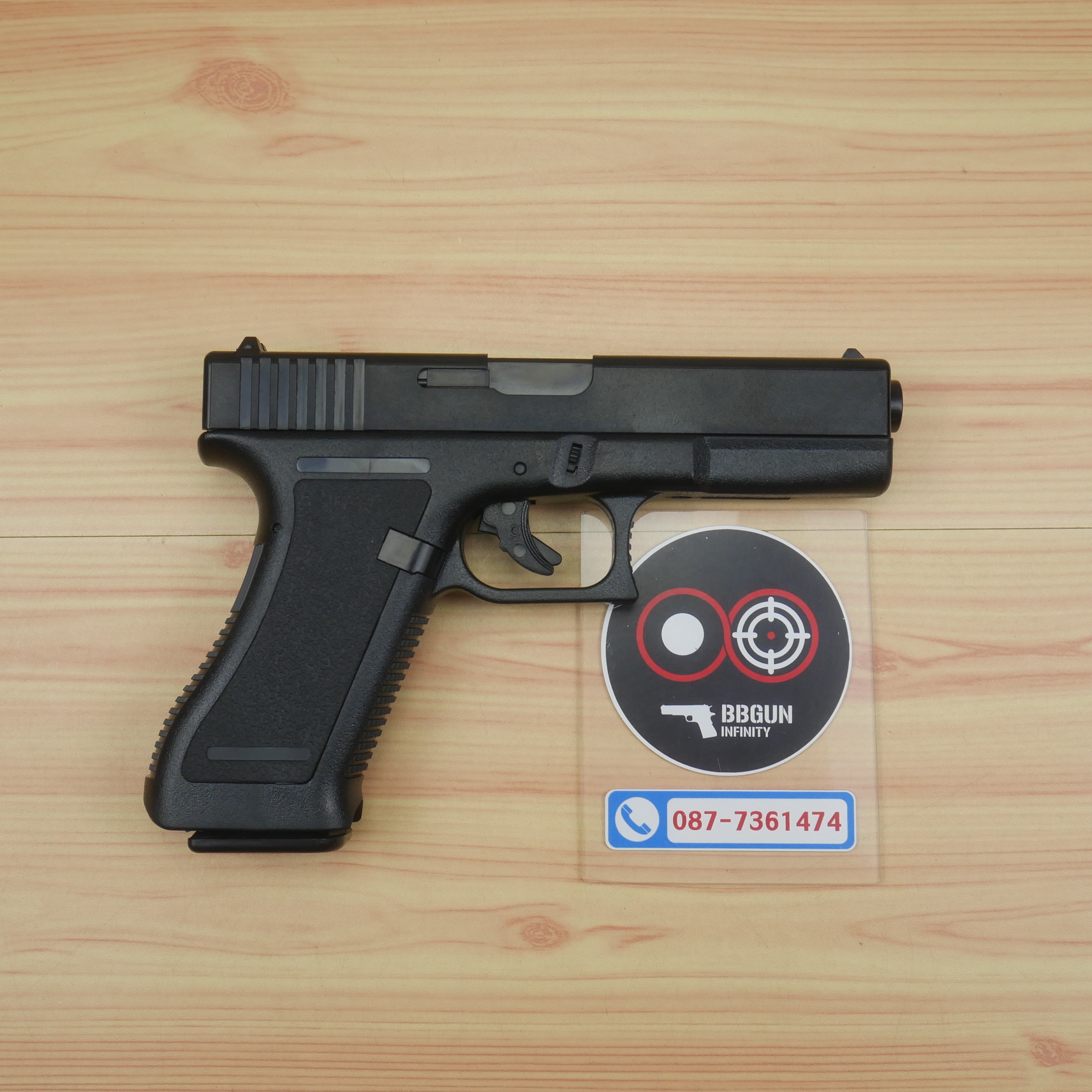 ปืนอัดลมชักยิง KWC K17 Spring Pistol