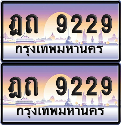 ทะเบียนรถ 9229 ป้ายประมูล - ฎถ 9229 ทะเบียนเลขหาบ (8)