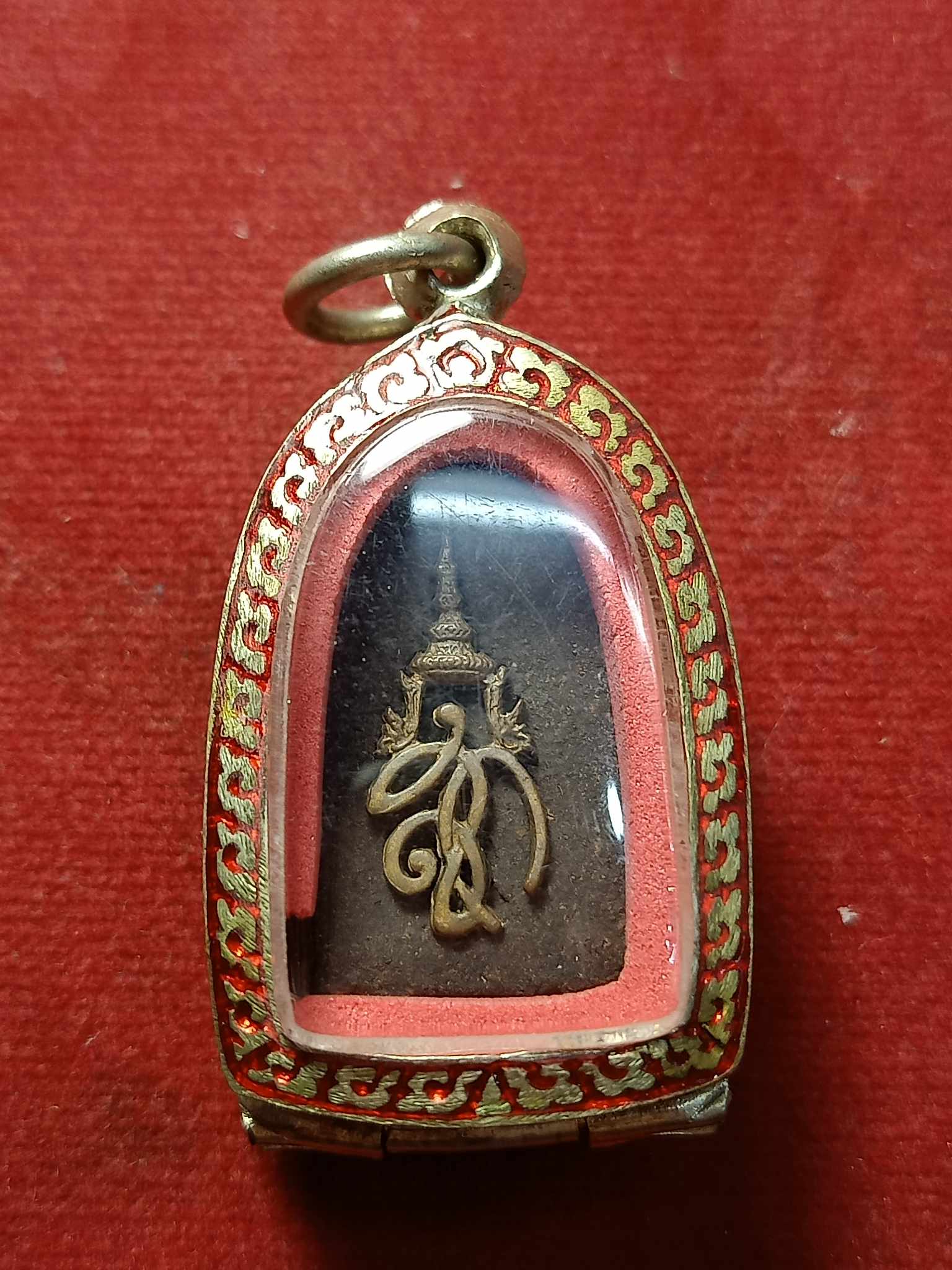 หลวงปู่ทวด พิมพ์พระรอด หลัง สก วัดห้วยมงคล จ.ประจวบคีรีขันธ์ ปี 2544 (SKU-03053)