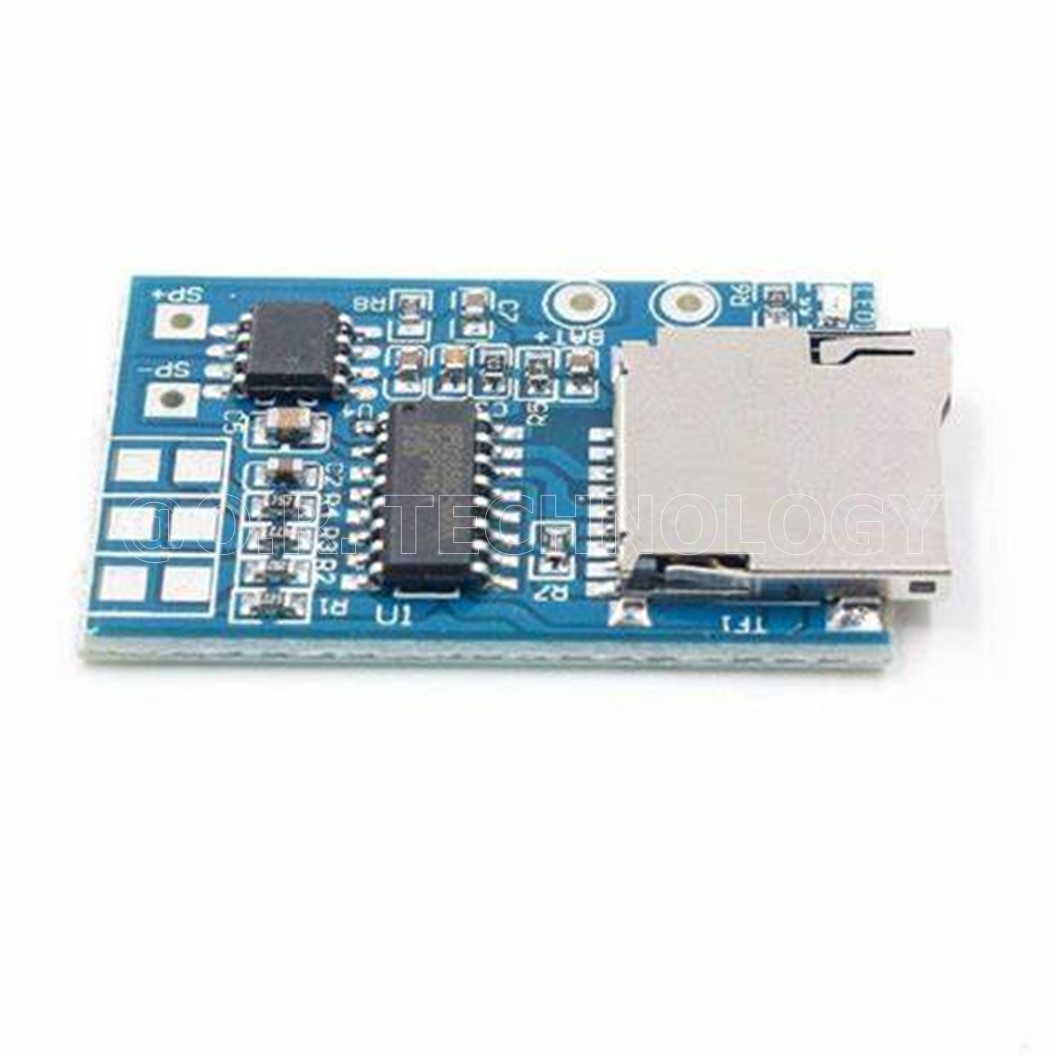 (1ชิ้น) NA385 โมดูลเล่นเสียงเพลง TF MP3 decoders and decoding module Input Voltage 3.75VDC