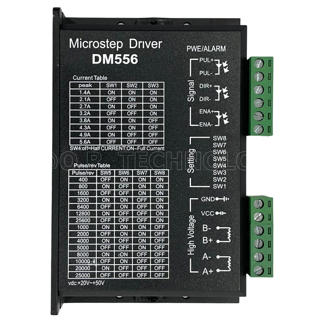 โมดูลขับ สเต็ปปิ้งมอเตอร์ Digital Stepper Motor Driver DM542/DM556/DM860/DMA860H/DM542C/DM420 Microstep Driver กล่องดำ ควบคุมสเตปเปอร์มอเตอร์