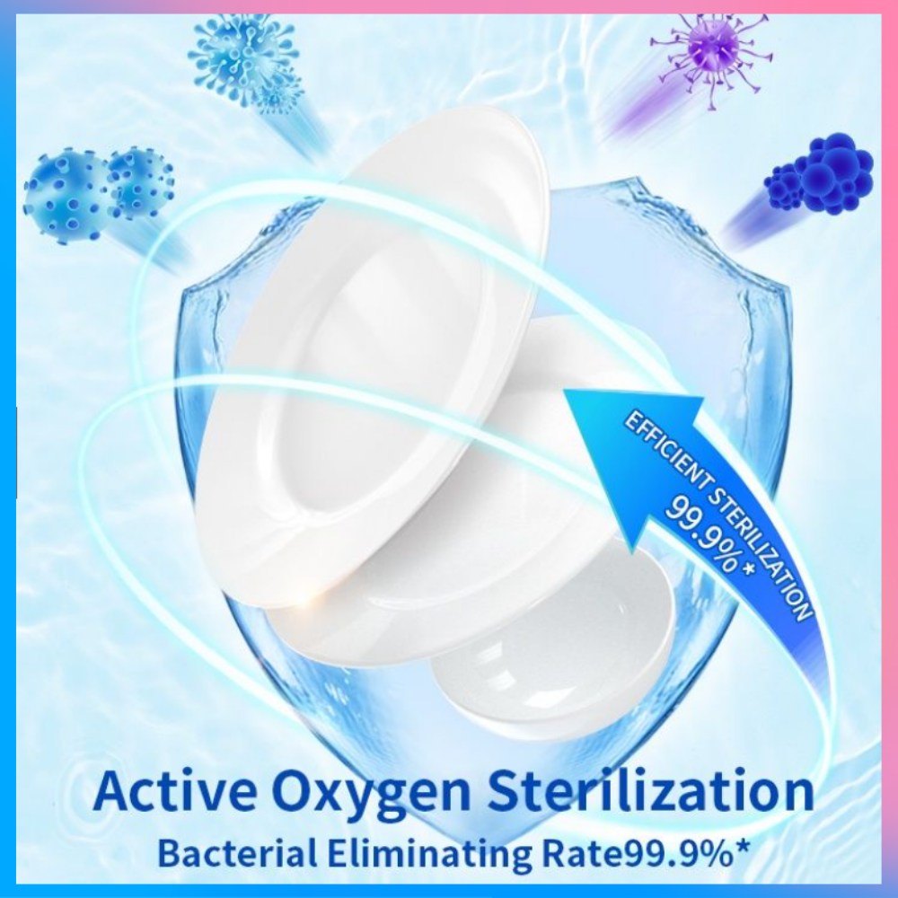 seaways ก้อนน้ำยาล้างจาน ผลิตภัณฑ์ล้างจานชนิดก้อน สำหรับเครื่่องล้างจานขนาดเล็ก 10g * 30 Dishwasher Tablets Seaways All in 1