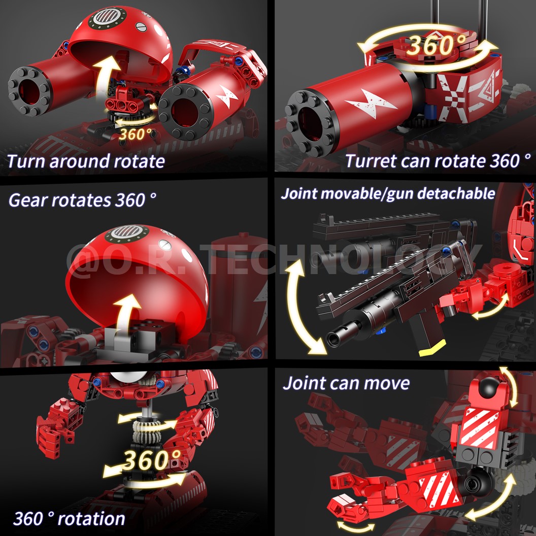 KEEYEE WORLD K96135 ชุดเรียนรู้ เสริมทักษะ 5 in 1 Stunt Car ตัวต่อ STEAM Educational Programmable Robot Kit Building Block