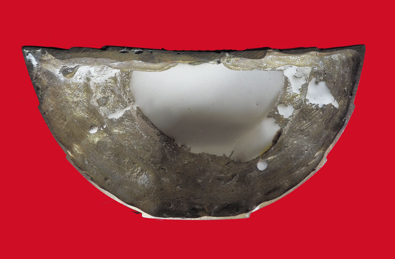 *32058 พระบูชาหลวงพ่อวัดไร่ขิง ขนาดหน้าตัก 3.5 นิ้ว สูง 9 นิ้ว นครปฐม เนื้อทองเหลือง 2